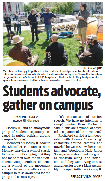 Students advocate, gather on campus